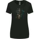 Pirate Skull 4 Womens Wider Cut T-Shirt Black