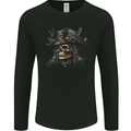 Pirate Skull 5 Mens Long Sleeve T-Shirt Black