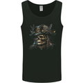 Pirate Skull 5 Mens Vest Tank Top Black