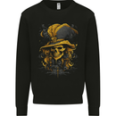 Pirate Skull 6 Mens Sweatshirt Jumper Black