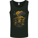 Pirate Skull 6 Mens Vest Tank Top Black
