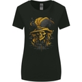 Pirate Skull 6 Womens Wider Cut T-Shirt Black