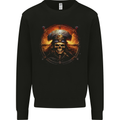 Pirate Skull 7 Mens Sweatshirt Jumper Black