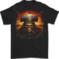 Pirate Skull 7 Mens T-Shirt 100% Cotton BLACK