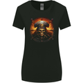 Pirate Skull 7 Womens Wider Cut T-Shirt Black