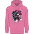 Pirate T-Rex Funny Dinosaur Mens 80% Cotton Hoodie Azelea