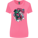 Pirate T-Rex Funny Dinosaur Womens Wider Cut T-Shirt Azalea
