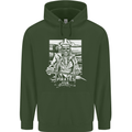 Pirates For Life Sailor Sailing Childrens Kids Hoodie Forest Green