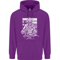 Pirates For Life Sailor Sailing Childrens Kids Hoodie Purple