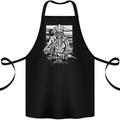 Pirates For Life Sailor Sailing Cotton Apron 100% Organic Black