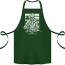 Pirates For Life Sailor Sailing Cotton Apron 100% Organic Forest Green