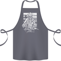 Pirates For Life Sailor Sailing Cotton Apron 100% Organic Steel