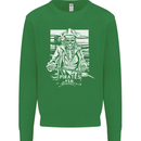 Pirates For Life Sailor Sailing Kids Sweatshirt Jumper Irish Green
