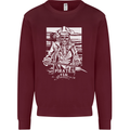 Pirates For Life Sailor Sailing Kids Sweatshirt Jumper Maroon