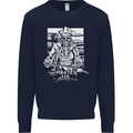 Pirates For Life Sailor Sailing Kids Sweatshirt Jumper Navy Blue