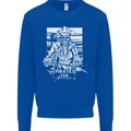 Pirates For Life Sailor Sailing Kids Sweatshirt Jumper Royal Blue