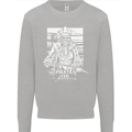 Pirates For Life Sailor Sailing Kids Sweatshirt Jumper Sports Grey