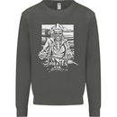 Pirates For Life Sailor Sailing Kids Sweatshirt Jumper Storm Grey