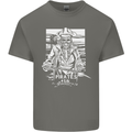Pirates For Life Sailor Sailing Mens Cotton T-Shirt Tee Top Charcoal