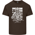 Pirates For Life Sailor Sailing Mens Cotton T-Shirt Tee Top Dark Chocolate