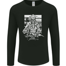 Pirates For Life Sailor Sailing Mens Long Sleeve T-Shirt Black