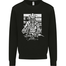 Pirates For Life Sailor Sailing Mens Sweatshirt Jumper Black