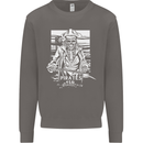 Pirates For Life Sailor Sailing Mens Sweatshirt Jumper Charcoal