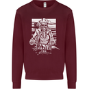 Pirates For Life Sailor Sailing Mens Sweatshirt Jumper Maroon