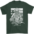 Pirates For Life Sailor Sailing Mens T-Shirt 100% Cotton Forest Green