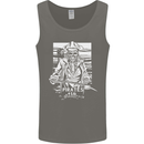 Pirates For Life Sailor Sailing Mens Vest Tank Top Charcoal