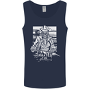 Pirates For Life Sailor Sailing Mens Vest Tank Top Navy Blue