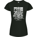 Pirates For Life Sailor Sailing Womens Petite Cut T-Shirt Black