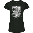 Pirates For Life Sailor Sailing Womens Petite Cut T-Shirt Black