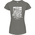 Pirates For Life Sailor Sailing Womens Petite Cut T-Shirt Charcoal