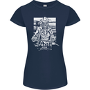 Pirates For Life Sailor Sailing Womens Petite Cut T-Shirt Navy Blue