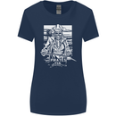 Pirates For Life Sailor Sailing Womens Wider Cut T-Shirt Navy Blue