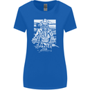 Pirates For Life Sailor Sailing Womens Wider Cut T-Shirt Royal Blue