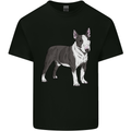 Pitbull Dog Looking Awesome Kids T-Shirt Childrens Black