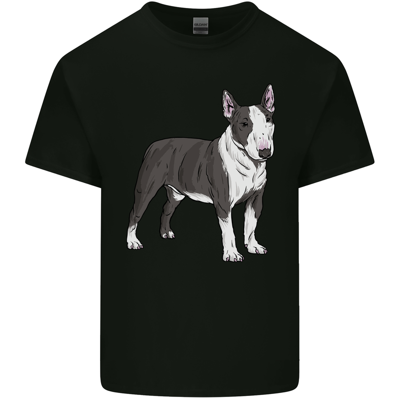 Pitbull Dog Looking Awesome Kids T-Shirt Childrens Black