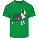 Pitbull Dog Looking Awesome Mens Cotton T-Shirt Tee Top Irish Green