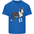 Pitbull Dog Looking Awesome Mens Cotton T-Shirt Tee Top Royal Blue