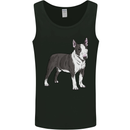 Pitbull Dog Looking Awesome Mens Vest Tank Top Black