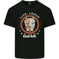 Pitbull Live Laugh Bark Funny Dog Kids T-Shirt Childrens Black