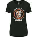 Pitbull Live Laugh Bark Funny Dog Womens Wider Cut T-Shirt Black