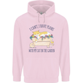 Plans With My Cat in the Garden Gardener Childrens Kids Hoodie Light Pink