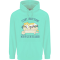 Plans With My Cat in the Garden Gardener Childrens Kids Hoodie Peppermint
