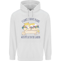 Plans With My Cat in the Garden Gardener Childrens Kids Hoodie White