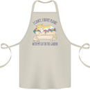 Plans With My Cat in the Garden Gardener Cotton Apron 100% Organic Natural