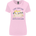 Plans With My Cat in the Garden Gardener Womens Wider Cut T-Shirt Light Pink