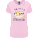 Plans With My Cat in the Garden Gardener Womens Wider Cut T-Shirt Light Pink